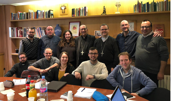 Reunión del SIJ con el cardenal Omella