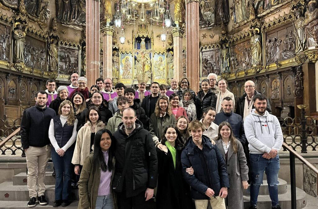 TERRASSA. Celebración del rito de inscripción de los catecúmenos en la Catedral